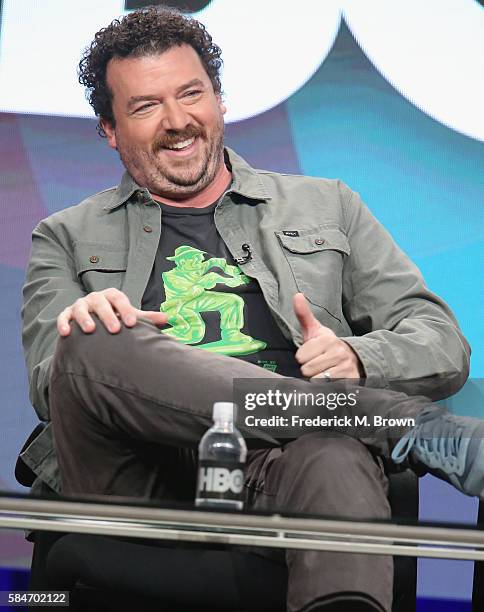 Actor/executive producer/co-creator Danny McBride speaks onstage during the 'Vice Principals' panel discussion at the HBO portion of the 2016...