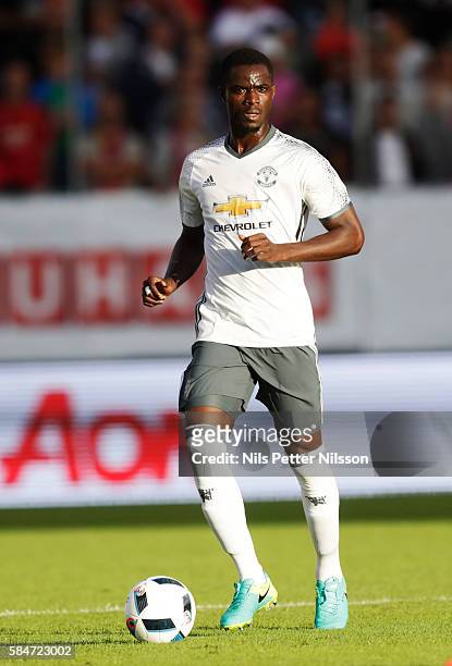 Eric Bailly of Manchester United during the pre-season Friendly between Manchester United and Galatasaray at Ullevi on July 30, 2016 in Gothenburg,...