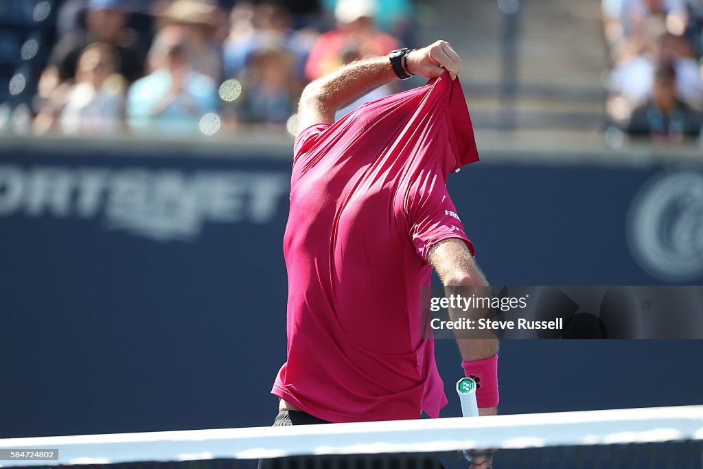 Rogers Cup ATP 1000 tournament semi-final action