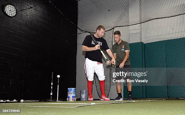 The Chicago White Sox hosted a visit by soccer team A.C. Milan on July 26, 2016 at U.S. Cellular Field in Chicago, Illinois prior to the game against...