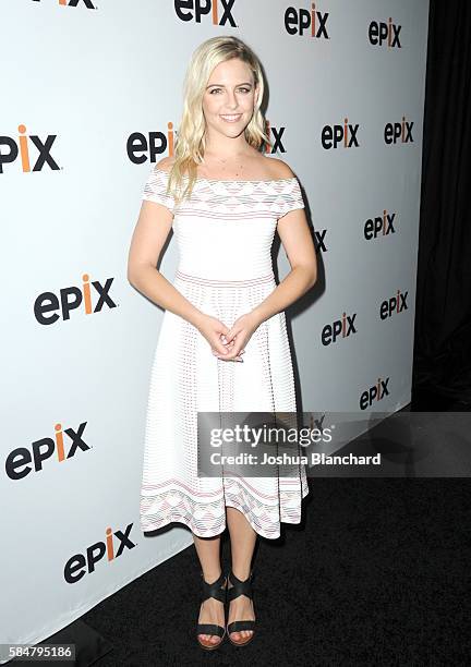 Actress Helene Yorke of "Graves" attends the EPIX TCA presentation at The Beverly Hilton Hotel on July 30, 2016 in Beverly Hills, California.