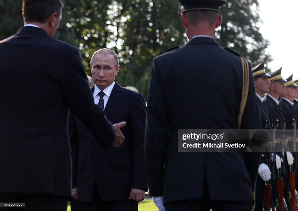 President Vladimir Putin Goes To Slovenia