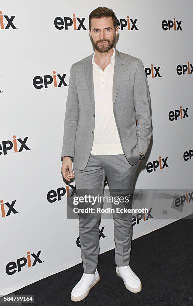 Actor Richard Armitage attends EPIX's Television Critics Association Tour at The Beverly Hilton Hotel on July 30, 2016 in Beverly Hills, California.