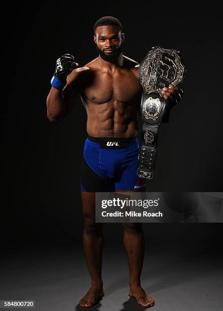 Tyron Tyron Woodley Portrait Photos and Premium High Res Pictures - Getty Images