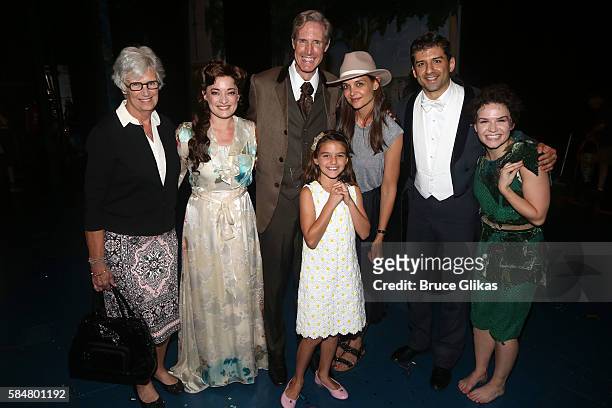 Grandmother Kathleen Holmes, Laura Michelle Kelly as "Sylvia Llewelyn Davies", Paul Slade Smith as "Charles Frohman", Suri Cruise, mother Katie...