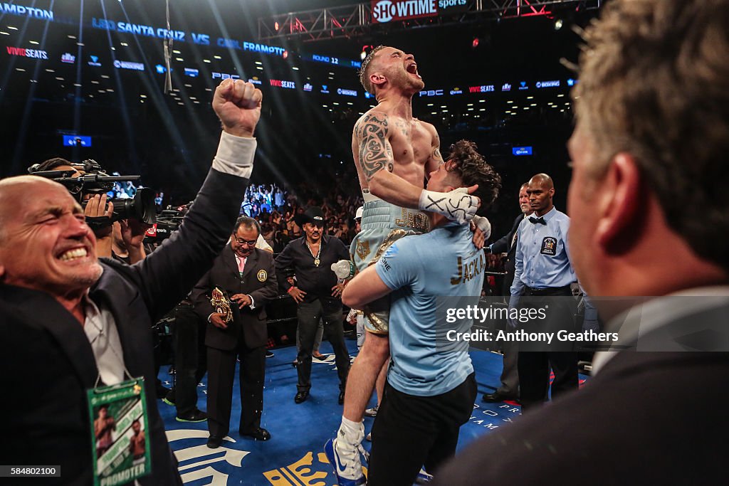 Leo Santa Cruz v Carl Frampton