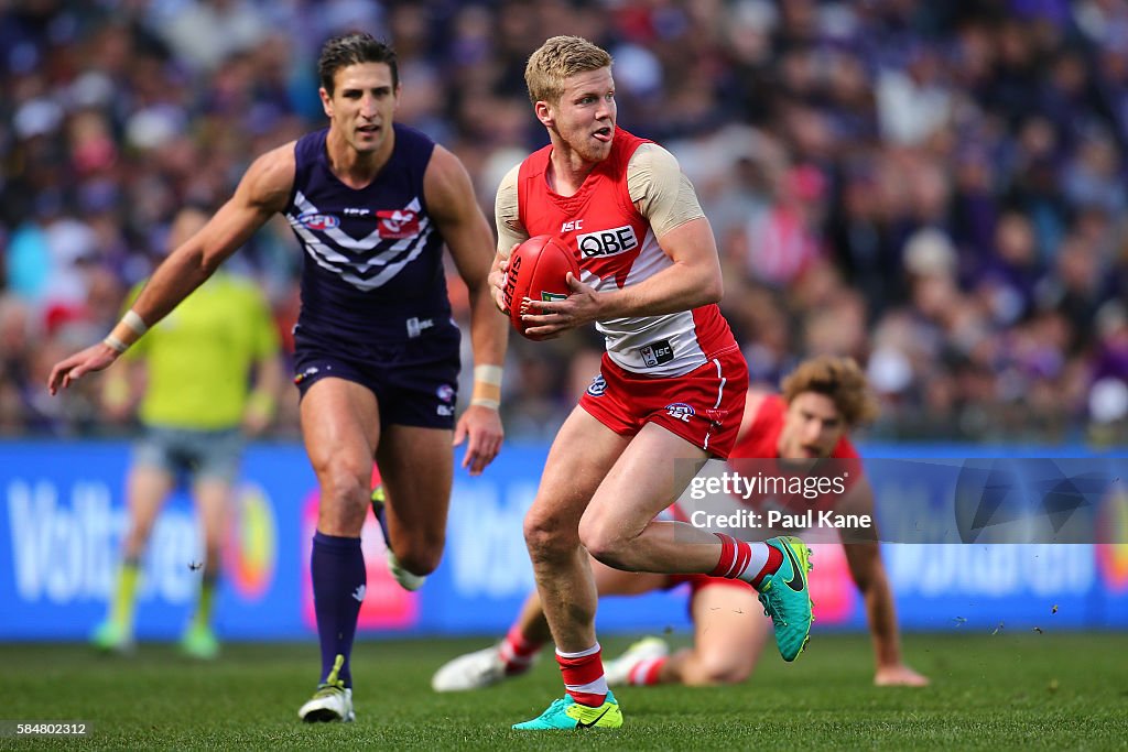 AFL Rd 19 - Fremantle v Sydney