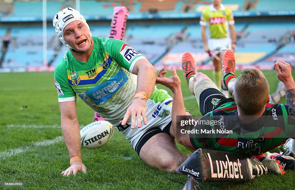 NRL Rd 21 - Rabbitohs v Raiders