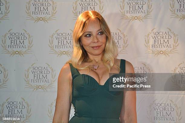 The Italian actress Ornella Muti special guest of the Social World Film Festival. She is an Italian beauty icon recognized around the world. She...