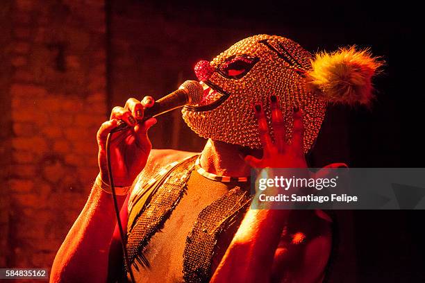 Will Sheridan performs during the Yo Sissy music festival at Postbahnhof on July 29, 2016 in Berlin, Germany.