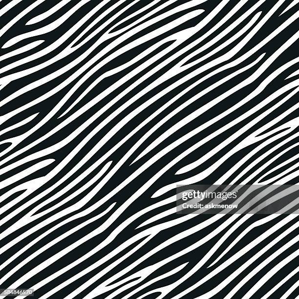 ilustrações de stock, clip art, desenhos animados e ícones de seamless zebra skin pattern - zebra