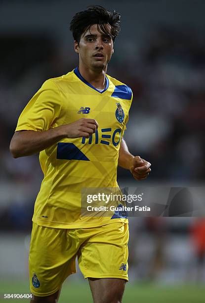 PortoÕs midfielder Joao Carlos Teixeira in action during the Guimaraes City Trophy match between Vitoria de Guimaraes and FC Porto at Estadio D....