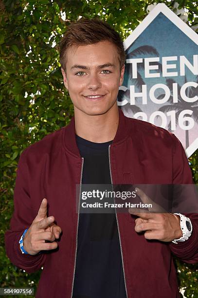 Peyton Meyer attends the Teen Choice Awards 2016 at The Forum on July 31, 2016 in Inglewood, California.