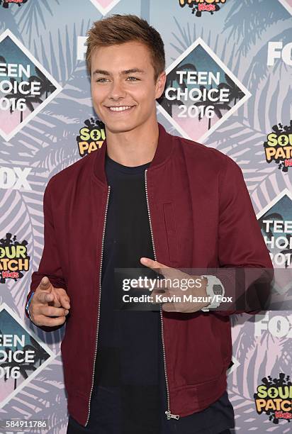 Actor Peyton Meyer attends Teen Choice Awards 2016 at The Forum on July 31, 2016 in Inglewood, California.