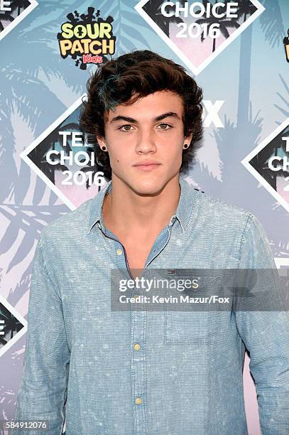 Internet personality Ethan Dolan attends Teen Choice Awards 2016 at The Forum on July 31, 2016 in Inglewood, California.