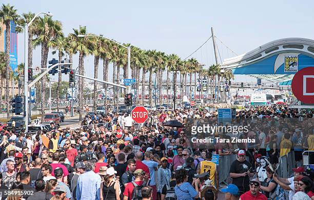 General view of the atmosphere at Comic-Con International 2016 on July 20, 2016 in San Diego, California.
