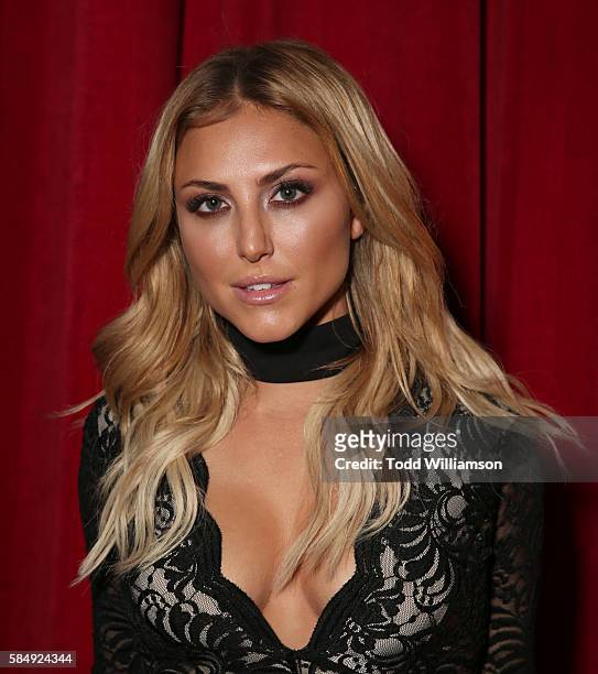 Cassie Scerbo attends the Maxim Hot 100 Party at Hollywood Palladium on July 30, 2016 in Los Angeles, California.