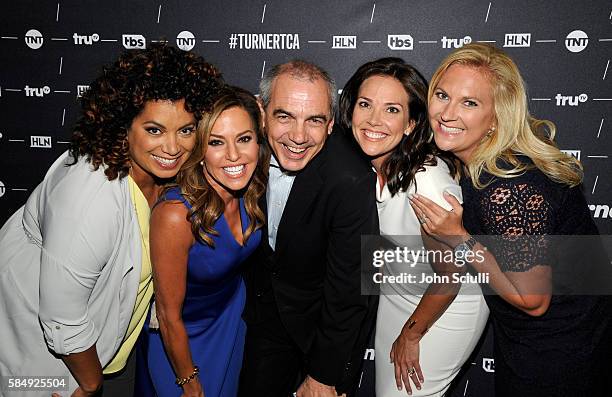 Host of "Michaela" Michaela Pereira, host of "Morning Express" Robin Meade, CNN U.S. EVP Ken Jautz, new HLN host Erica Hill and VP of HLN...