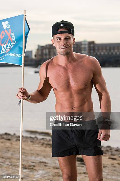 Gary Beadle of 'Ex on The Beach' promote the series starting 16th August on August 1, 2016 in London, England.