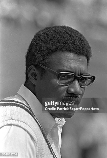 West Indies captain Clive Lloyd during the tour match between Lavinia, Duchess of Norfolk's XI and West Indians at Arundel, England, 8th May 1976.