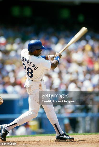 Majestic Pedro Guerrero 1981 Los Angeles Dodgers Grey Road Jersey – W/ Patch (S-3XL)