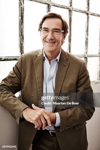 Stephen Segaller from PBS's 'Secrets of the Dead 'Van Gogh's Ear'' poses for a portrait at the 2016 Summer TCA Getty Images Portrait Studio at the...