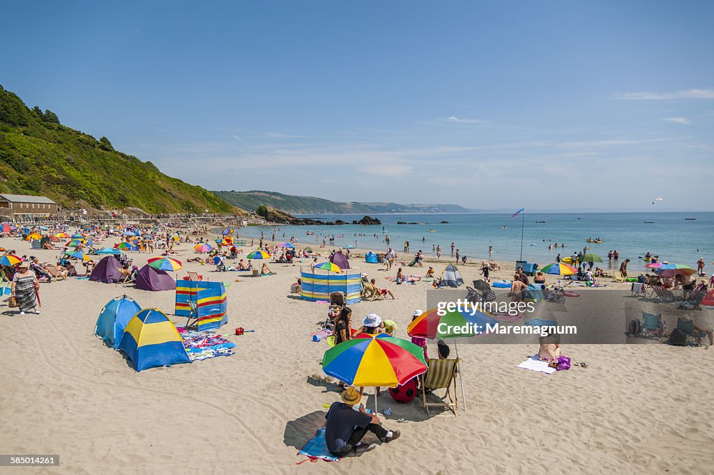 View of the beach