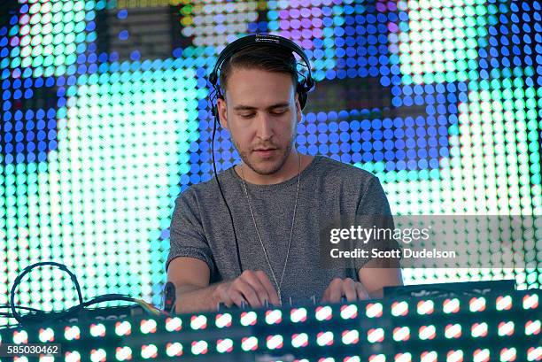 Poupon performs onstage during Hard Summer Festival at Auto Club Speedway on July 30, 2016 in Fontana, California.