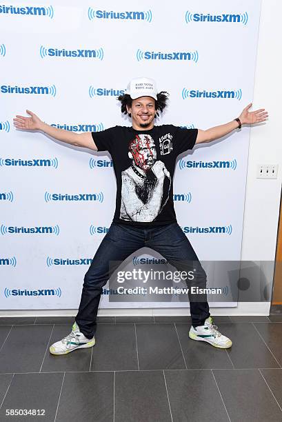 Comedian/ Actor Eric Andre visits SiriusXM Studio on August 1, 2016 in New York City.