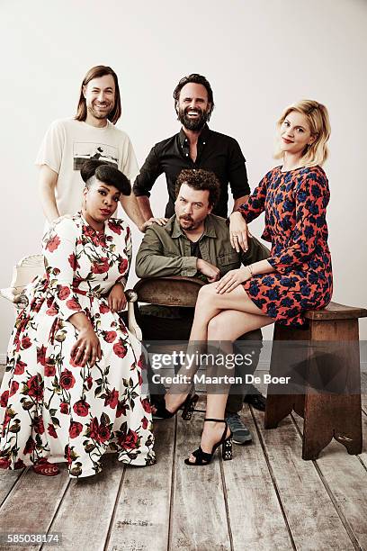 Executive producer Jody Hill, actress Kimberly Hebert Gregory, actor/executive producer/co-creator Danny McBride, actress Georgia King and actor...