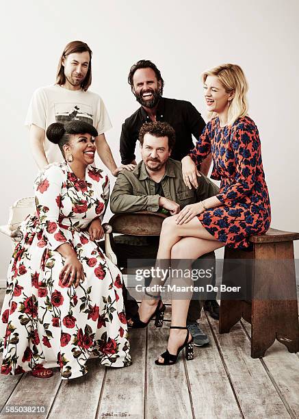 Executive producer Jody Hill, actress Kimberly Hebert Gregory, actor/executive producer/co-creator Danny McBride, actress Georgia King and actor...