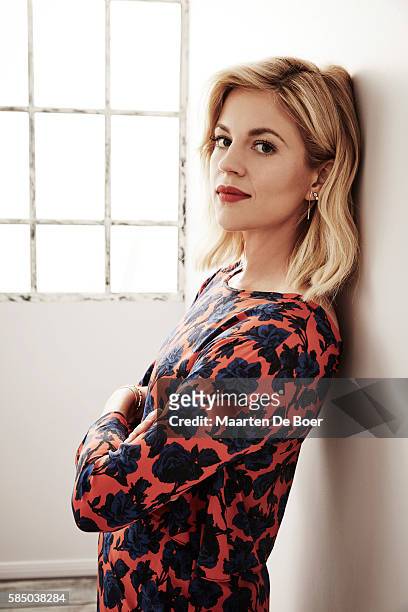 Actress Georgia King of HBO's 'Vice Principals' poses for a portrait during the 2016 Television Critics Association Summer Tour at The Beverly Hilton...