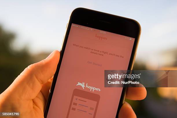 Hopper is a smartphone application that determines the most affordable time to fly not through special deals but by finding less popular times to...