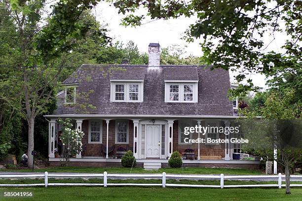 Edward Gorey's unassuming house, which will serve as a museum of his work, in Yarmouth Port, May 28, 2002.