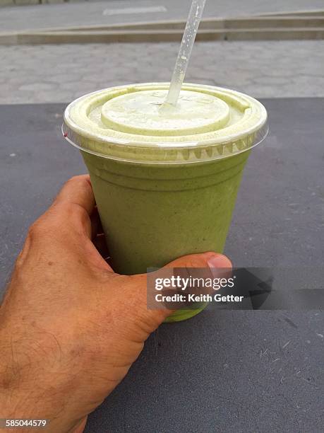 Green Smoothie High-Res Stock Photo