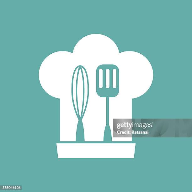 chef has - chef hat stock illustrations