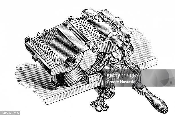 juicer - meat grinder stock illustrations