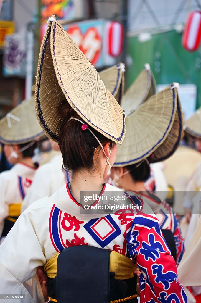 Rear View of Female Parcitipants