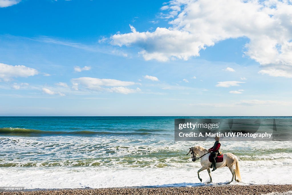 Riding the waves