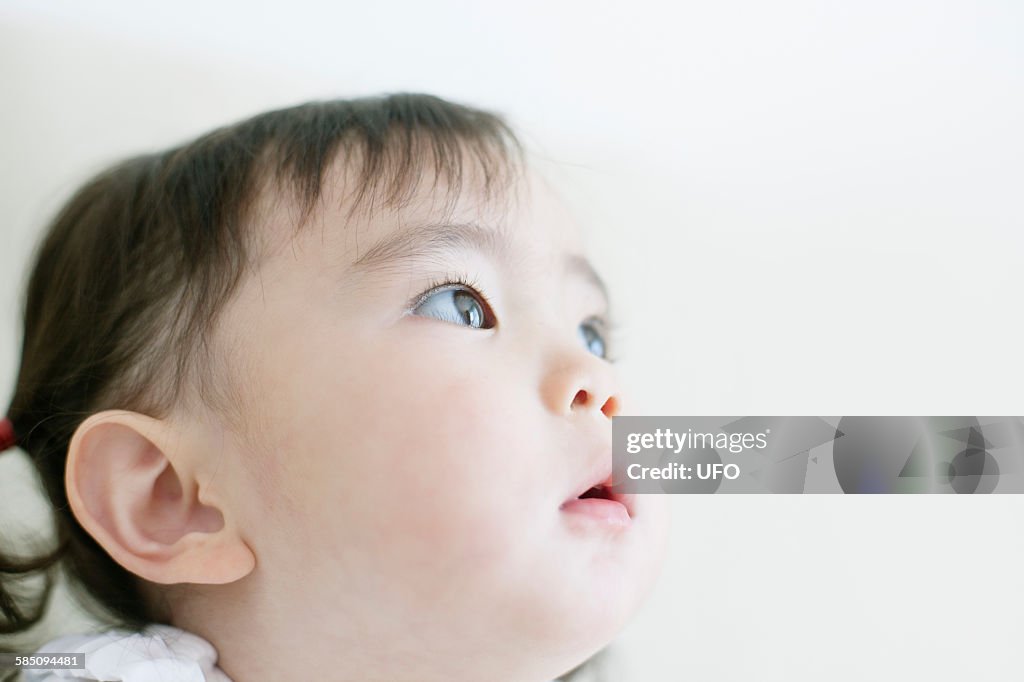 Portrait of young girl