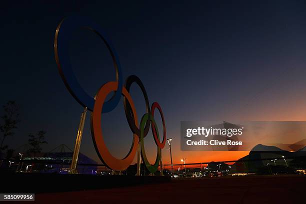 Olympic Rings Sunset 2,129 Olympic Rings Rio Stock Photos, High-Res Pictures, and Images ...