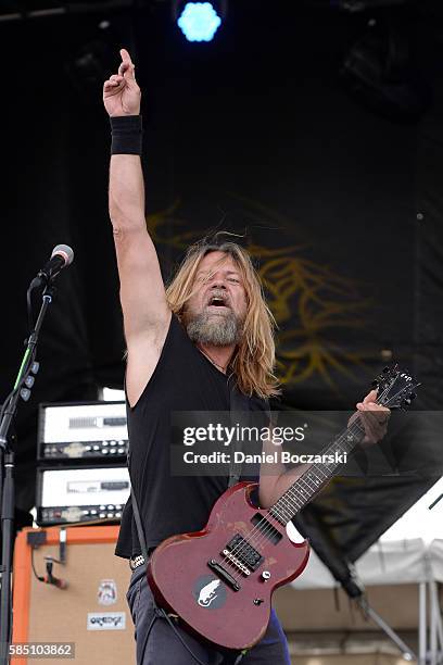 Pepper Keenan of Corrosion of Conformity performs during Chicago Open Air 2016 at Toyota Park on July 17, 2016 in Bridgeview, Illinois.