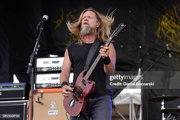 Pepper Keenan of Corrosion of Conformity performs during Chicago Open Air 2016 at Toyota Park on July 17, 2016 in Bridgeview, Illinois.