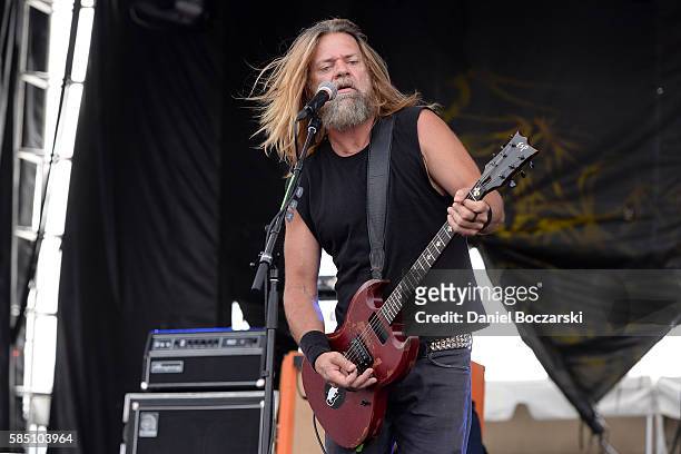 Pepper Keenan of Corrosion of Conformity performs during Chicago Open Air 2016 at Toyota Park on July 17, 2016 in Bridgeview, Illinois.