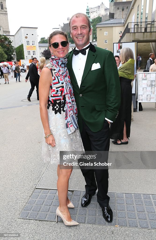 Max Graf Max Graf von Moy and his wife Jennie Graefin von Moy during the... News ...