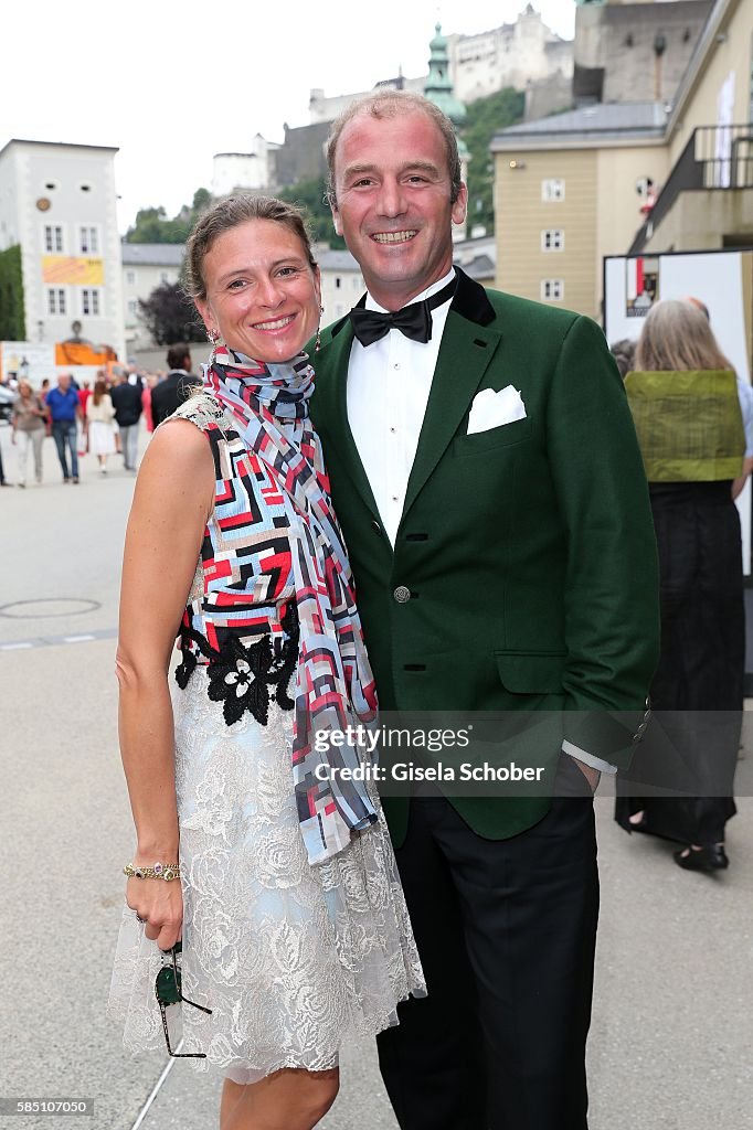 Max Graf Max Graf von Moy and his wife Jennie Graefin von Moy during the... News ...