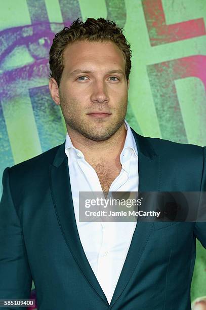 Jai Courtney attends the "Suicide Squad" World Premiere at The Beacon Theatre on August 1, 2016 in New York City.