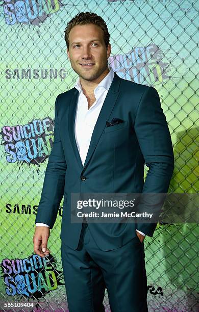 Jai Courtney attends the "Suicide Squad" World Premiere at The Beacon Theatre on August 1, 2016 in New York City.