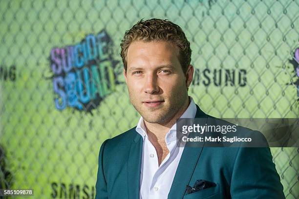 Jai Courtney attends the "Suicide Squad" World Premiere at The Beacon Theatre on August 1, 2016 in New York City.