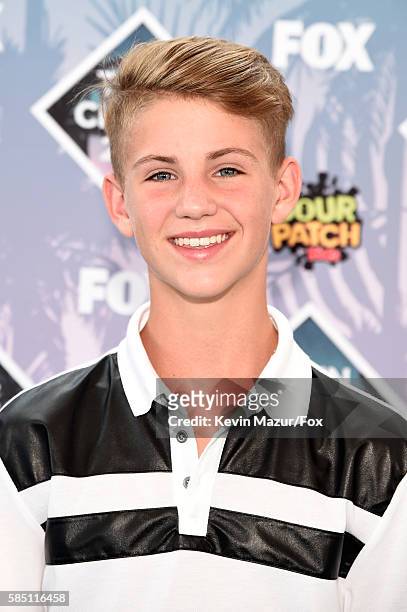Matthew David Morris, better known as MattyB or MattyBRaps attends Teen Choice Awards 2016 at The Forum on July 31, 2016 in Inglewood, California.
